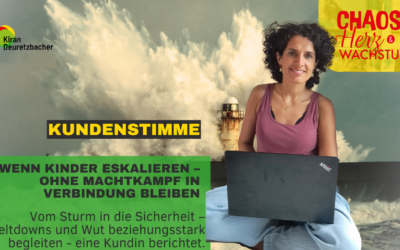 #146 – Wenn Kinder eskalieren – Ohne Machtkampf in Verbindung bleiben (meine Kundin Sandra berichtet)