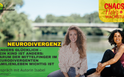 #154 – „Anders glücklich – Mein Kind ist anders: Warum der Mittelfinger im neurodivergenten Familienleben wichtig ist – Im Gespräch mit Autorin Isabel Demirel“