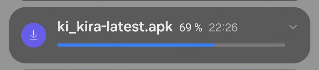 Download läuft